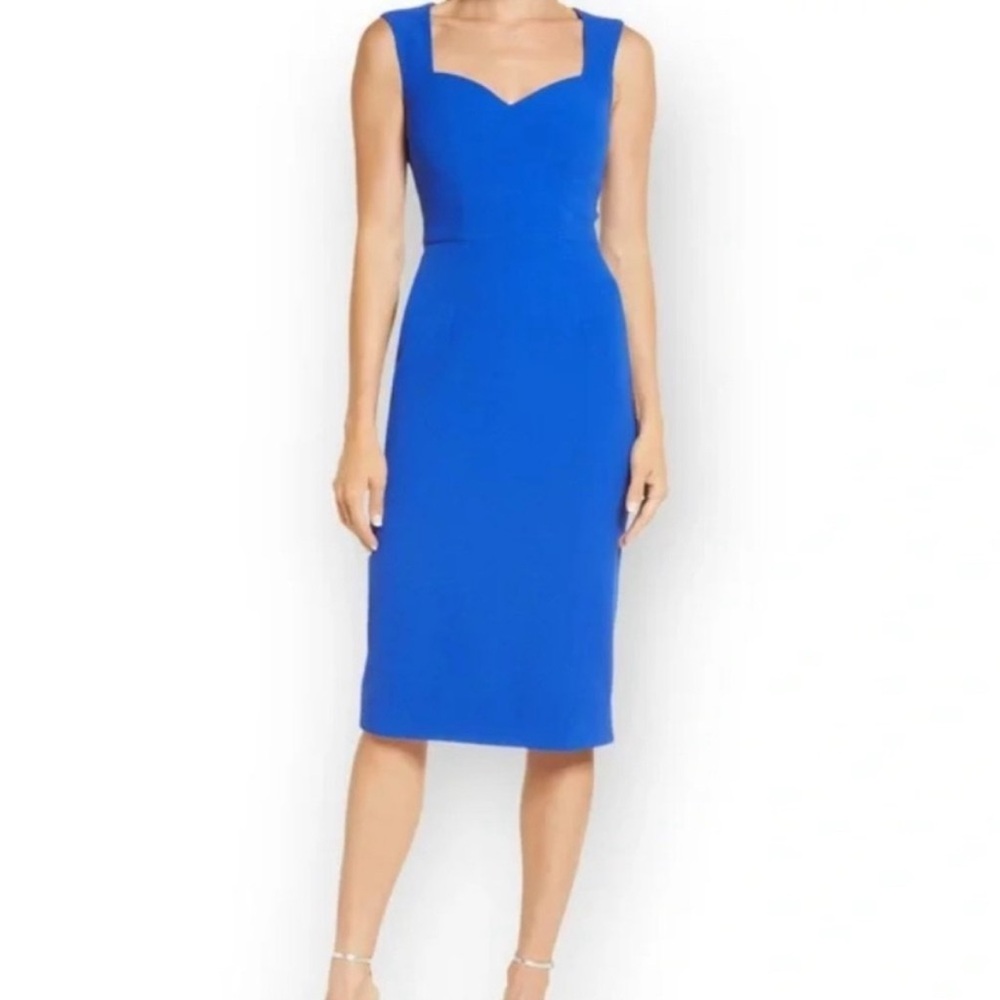 Elle sweetheart electric blue dress - Picture 3 of 14